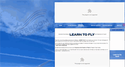 Desktop Screenshot of freedomflightctr.com